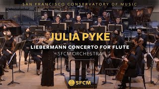 Liebermann Flute Concerto  Julia Pyke with the SFCM Orchestra and Earl Lee [upl. by Kabob703]