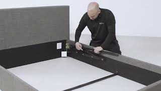 How to assemble the Birlea Berlin ottoman bed frame [upl. by Haggerty]