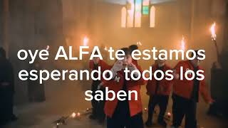 alfa letra Fede vigevani [upl. by Atsiuqal]