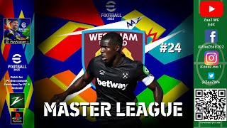 eFootball 2025 ZWE Team  WE2002 MOD  MasterLeague WestHam [upl. by Opportina]