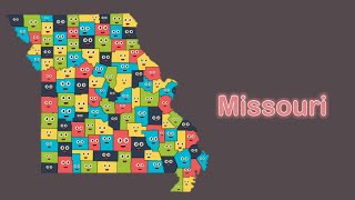 Missouri GeographyUS state classic remake [upl. by Ignatia]