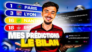 😂 BILAN DE MES PRÉDICTIONS SAISON 20232024  Mbappe Ligue 1 Premier League [upl. by Atirihs]