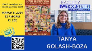 Faculty Author Series Dr Tanya GolashBoza [upl. by Tedmann281]