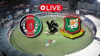 🔴BD VS AFG Live Cricket [upl. by Bound]