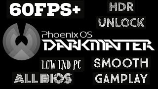 How To Install Phoenix Os DarkMatter Latest Version CODMPUBGMPUBGMLFF [upl. by Pinette]