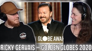 Ricky Gervais – Golden Globes 2020 REACTION  OB DAVE REACTS [upl. by Doss]