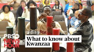 WATCH What to know about Kwanzaa [upl. by Atinaw309]