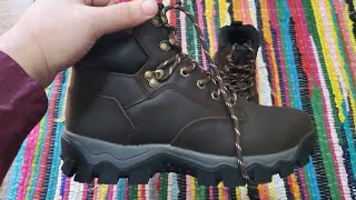 Very Nice AFFORDABLE Leather Hiking Boots [upl. by Oliver691]