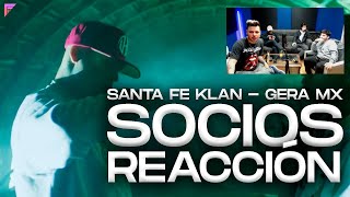 🇦🇷 REACCIÓN  Santa Fe Klan Gera MX  Socios Video Oficial [upl. by Beesley]