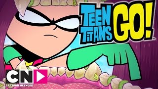 Teen Titans GO  Borsta dina tänder  Svenska Cartoon Network [upl. by Stanwinn]