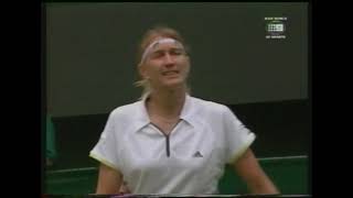 Steffi Graf vs Mariaan de Swardt  Wimbledon 1999 2R Highlights [upl. by Notserk]