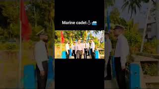 Marine cadet⚓🛳️ shorts marine foryou youtubeshorts cadet [upl. by Enerual]