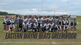 MIDDLE SCHOOL FOOTBALL Eastern Wayne finishes off a second consecutive undefeated season [upl. by Dunc]