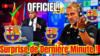 Surprise de Dernière Minute  Les Secrets du Mercato Révélés actualités du barçabarçafoot mercato [upl. by Julis522]