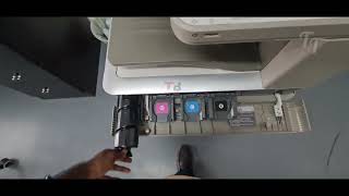 How to Replace the Toner Cartridge in Canon Photocopiers [upl. by Anivlac]