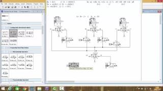 pneumatique 1 er exemple des circuits commander par groupe [upl. by Wat]