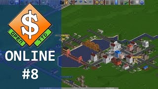 Lets Play OpenTTD online 8 Deutsch HD  Umbau bei Oberbrück [upl. by Suirtimid978]