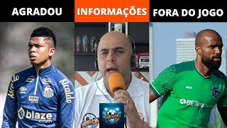 BILLY AGRADA E TERÁ NOVA CHANCE  TUDO SOBRE SANTOS X GOIÁS  VARANDA TV [upl. by Corie724]