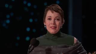 Olivia Colman Wins Best Actress for The Favourite  91st Oscars 2019 [upl. by Retniw]