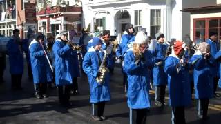 Lambertville  New Hope Winter Festival parade 2013 [upl. by Raimes]