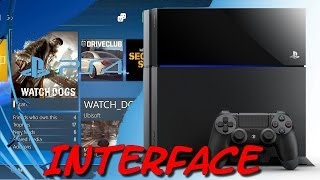 PlayStation 4  Présentation de linterface  FR HD PS4 [upl. by Ezri]