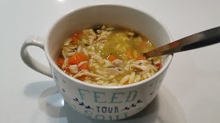 Slimming World  Chicken amp Orzo Soup syn free [upl. by Alamap211]