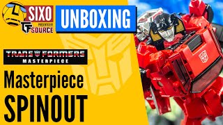 UNBOXING Transformers TakaraTomy Masterpiece MP39 Spinout [upl. by Osnohpla]