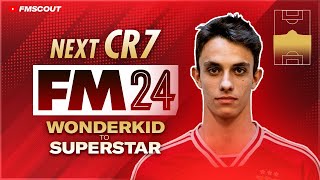 800 GA For The NEXT Ronaldo In FM24  Football Manager 2024 Wonderkids to Superstar [upl. by Esidarap111]