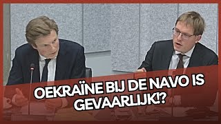 Van Houwelingen vs Brekelmans Oekraïne bij de NAVO gevaarlijk [upl. by Eelram523]