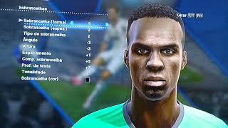 Face Édouard Mendy ChelseaSenegal Pes 2013 [upl. by Vlada]