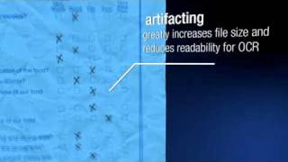 Kofax VRS Elite  VRS Color smoothing [upl. by Ahtiek]