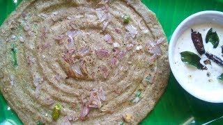 Green Gram Dosa  Pesarattu  Indian Vegetarian Breakfast Recipe  Telugu Vantalu [upl. by Krystin]