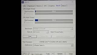 Testing Intel Core I5 6200U CPUZ  Mobile CPU test [upl. by Ecineg663]