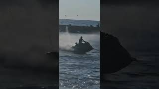 Jet Ski Wave Jumping Venice Florida Jetty JetSkiing WaveJumping VeniceFlorida [upl. by Margeaux]