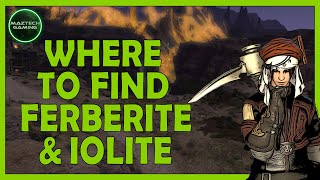 Where amp WHEN to Find Raw Topaz Ferberite amp Iolite  FINAL FANTASY XIV ONLINE [upl. by Guthrie942]