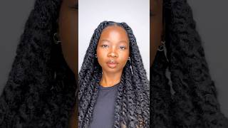 How to do long Jumbo Marley Twists with rubber band and crochet simpleprotectivestyle howto [upl. by Rennug726]