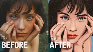 Vector art easy dont worry try it  vector art tutorial in illustrator  Vector Art [upl. by Burkitt]