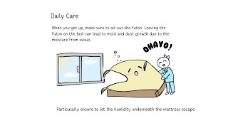 How to care for our futons [upl. by Barbette]