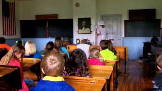 Mecosta Elementary class visits Little River Schoolhouse [upl. by Leonidas]