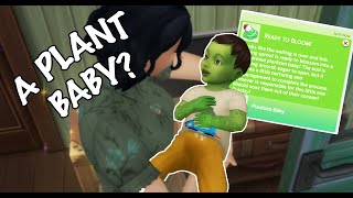 I GREW a BABY in the sims 4 [upl. by Ahcsas]