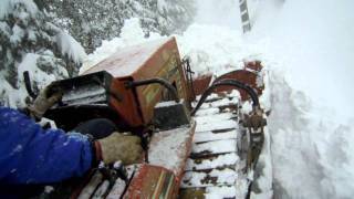 roversano di cesena 122012 fiat agri vs neve part 1 [upl. by Medlin]