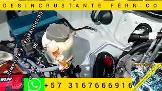 desincrustante férrico para limpieza vehicular WhatsApp 57 316 766 69 16 [upl. by Aiza498]