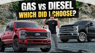 I Tested the 2024 Ford Superduty Gas and Diesel Trucks and Fixed my Datsun [upl. by Odlawso]