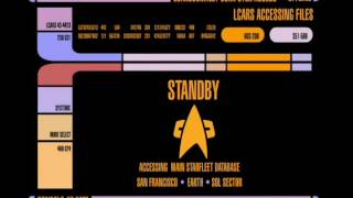 LCARS Laptop Full Login Screen [upl. by Kenji]