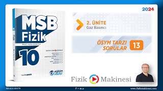 GAZ BASINCI Eğitim Vadisi 10Sınıf MSB 2Ünite TEST 13 TYT 2024 [upl. by Blank]