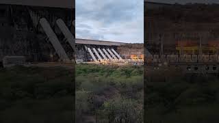 aqui onde fica as turbinas da hidrelétrica de Xingó [upl. by Aivila]