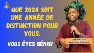 𝐋𝐨𝐮𝐚𝐧𝐠𝐞 Bonne année 2024 peuple de Dieu Lonction de distinction soit votre partage Soyez bénis [upl. by Ellevehs]