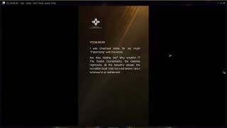 YC1100609  Asst Archeo Yosef Okada Journal entry EveOnline [upl. by Yemaj]