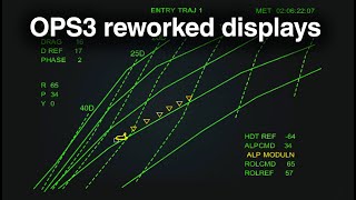 KSP  OPS3 reworked ENTRY TRAJ displays for reentry [upl. by Werbel]