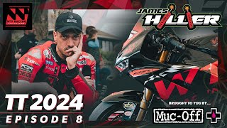 Isle of Man TT 2024  James Hillier  Episode 8  More Rain [upl. by Nuhsal]